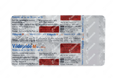 Vildapride M 50mg/500mg Tablet 10
