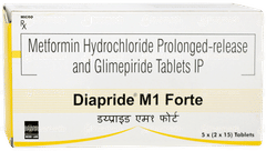 Diapride M1 Forte Tablet 15 Diapride M1 Forte Tablet 15