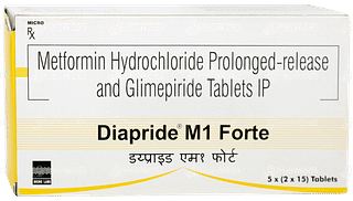 Diapride M1 Forte Tablet 15