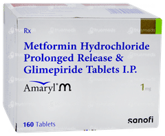 Amaryl M 1mg Tablet 20 Amaryl M 1mg Tablet 20