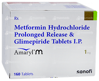 Amaryl M 1mg Tablet 20