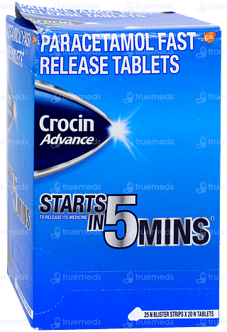 Crocin Advance Tablet 20