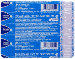 Crocin Advance Tablet 20 Crocin Advance Tablet 20