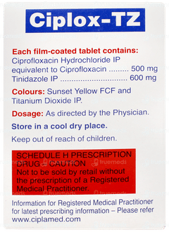 Ciplox Tz Tablet 10