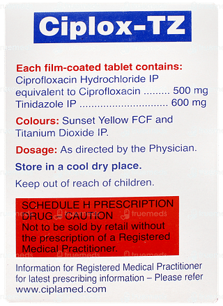 Ciplox Tz Tablet 10