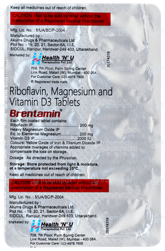 Brentamin Tablet 10 Brentamin Tablet 10
