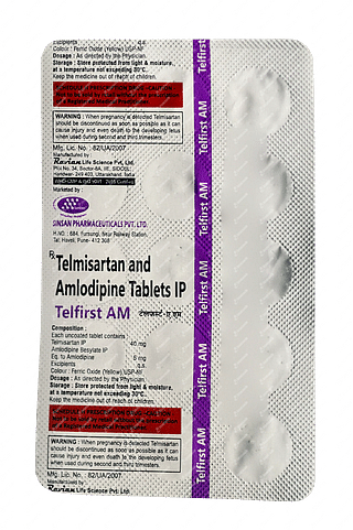 Telfirst Am 40/5 MG Tablet 15