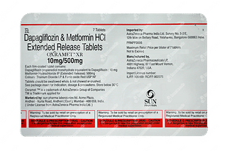 Oxramet Xr 10/500 MG Tablet 7