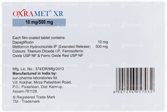 Oxramet Xr 10mg/500mg Tablet 7 Oxramet Xr 10mg/500mg Tablet 7