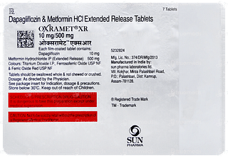 Oxramet Xr 10mg/500mg Tablet 7