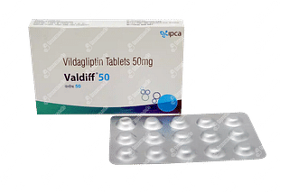 Valdiff 50 MG Tablet 15