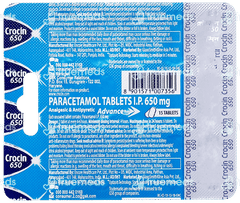 Crocin Advance 650 Tablet 15