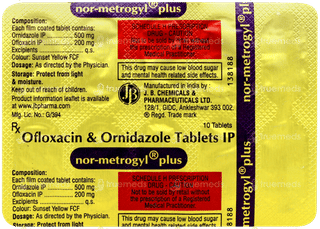 Nor Metrogyl Plus Tablet 10