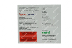 Ibvilda M 500 Tablet 15 Ibvilda M 500 Tablet 15