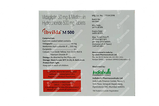 Ibvilda M 500 MG Tablet 15