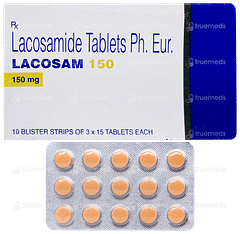 Lacosam 150 Tablet 15
