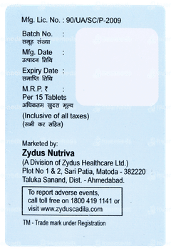 Fol Xt Tablet 15 Fol Xt Tablet 15