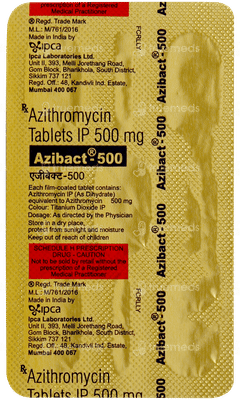 Azibact 500 Tablet 5