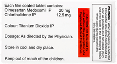 Olmesar Ch 20 Tablet 15 Olmesar Ch 20 Tablet 15