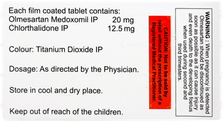 Olmesar Ch 20 Tablet 15
