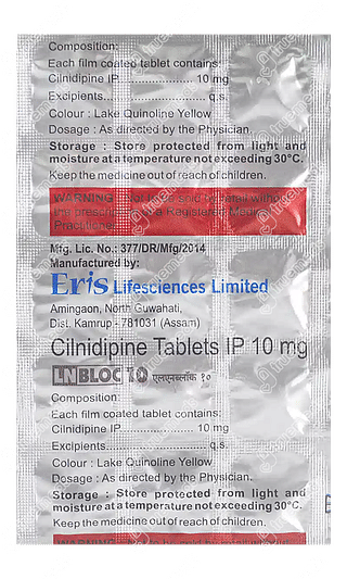 Lnbloc 10 MG Tablet 15