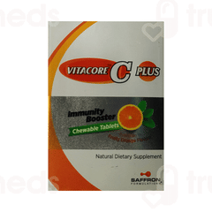 Vitacore C Plus Fruity Orange Flavour Chewable Tablet 30