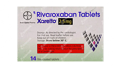 Xarelto 2.5mg Tablet 14