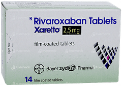 Xarelto 2.5mg Tablet 14