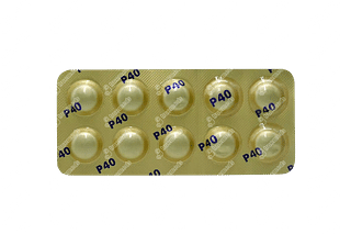 P 40 MG Tablet 10