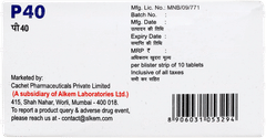 P 40 Tablet 10