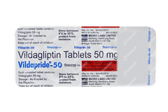Vildapride 50 Tablet 10
