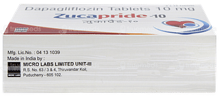 Zucapride 10 Tablet 15