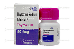 Thyroxium 50mcg Tablet 120