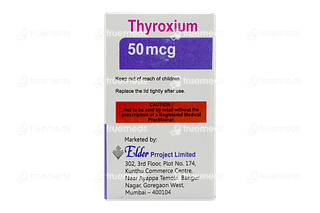 Thyroxium 50 MCG Tablet 120