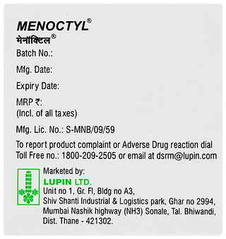 Menoctyl Tablet 15