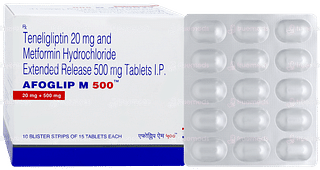 Afoglip M 500 Tablet 15