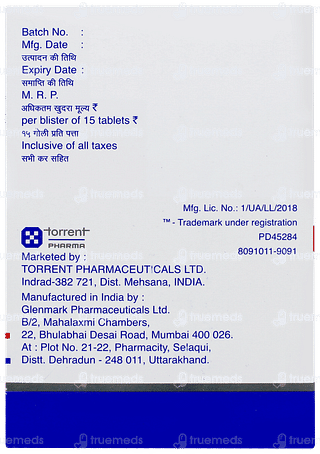 Afoglip M 500 Tablet 15