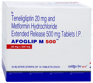 Afoglip M 500 Tablet 15