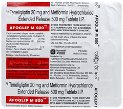 Afoglip M 500 Tablet 15 Afoglip M 500 Tablet 15