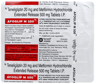 Afoglip M 500 Tablet 15