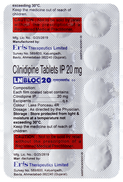 Lnbloc 20 Tablet 15 Lnbloc 20 Tablet 15