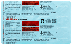 Verifica M 50mg/1000mg Tablet 15