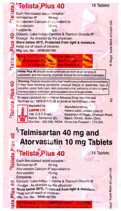 Telista Plus 40 Tablet 15