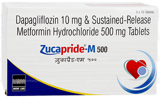 Zucapride M 500 Tablet 10