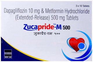 Zucapride M 500 Tablet Er 10