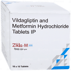 Zilda M 500 Tablet 15 Zilda M 500 Tablet 15
