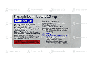 Dapader 10 MG Tablet 14