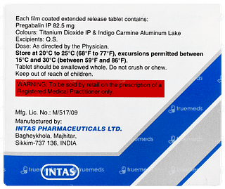 Pregabid Cr 82.5 Tablet 10