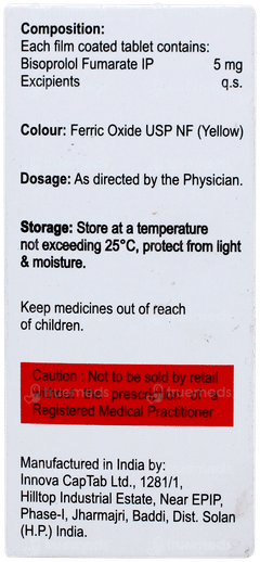 Bisoder 5 Tablet 10