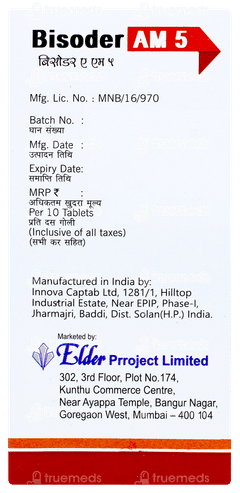 Bisoder Am 5 Tablet 10